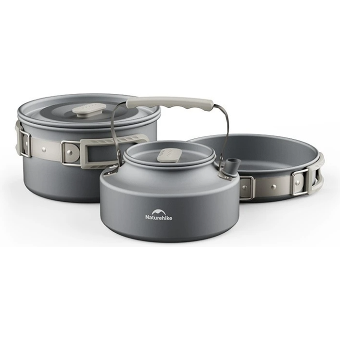 Набор посуды NATUREHIKE 3 в 1 CNK2450CF010 6976507663335