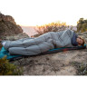 Ультралёгкий спальный мешок NATUREHIKE CNK2350WS023 M300 хлопковый с капюшоном весна осень серый, молния справа 6927595775981