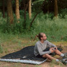 Ультралёгкий спальный мешок NATUREHIKE CNK2350WS023 M320 хлопковый с капюшоном весна осень камуфляжный, молния справа 6975641889205