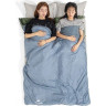 Ультралёгкий спальный мешок NATUREHIKE 6927595777947L LW180 тип конверт лето Blue Size M молния слева
